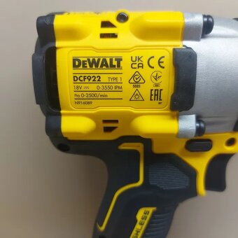 Nový rázový utahovák Dewalt DCF922N - 2
