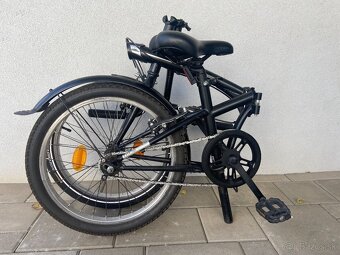 Predám zachovalý skladací bicykel B-twin tilt 100 - 2
