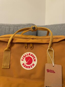 Predám batoh značky Fjällräven Kanken Weekender žltý - 2