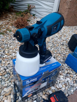 Akumulátorová pištoľ na maľovanie+2x aku - 2