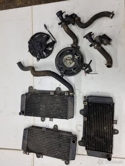 Yamaha xtz 660 chladič hadice - 2