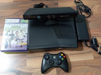 XBOX 360 SLIM 250GB HDD aj s kinectom - 2