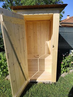 Latrína, suché wc - 2