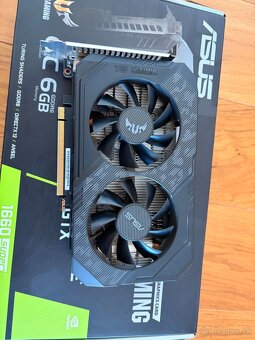 Predám grafickú kartu ASUS TUF Gaming GeForce GTX 1660 SUPER - 2