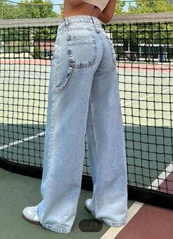 Dámske baggy jeans - 2