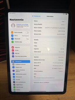 iPad Pro 11 4 Generácia  128Gb Cellular - 2