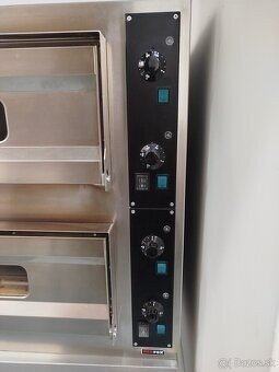 Pizza pec dvojposchodová 2x2 B22 + príslušenstvo - 2