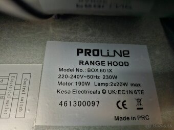 Nepoužívaný digestor - 2