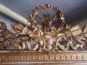 Stôl so zrkadlom starožitný rak. Uhorsko - 2