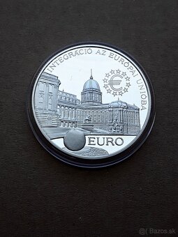 Minca 2000 Forint 1997 proof, striebro - 2