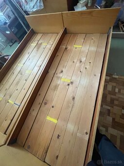 Manželské postele 200cm x 80cm. - 2