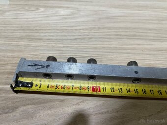 Predám AL kolíkovaciu lištu 60cm - 2
