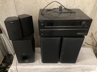Predám ONKYO zosiloač TXNR 525 plus boxy - 2