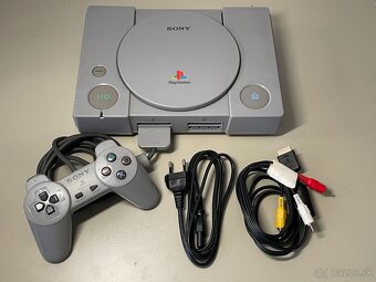 PS1 FAT SCPH-5502 MODCHIP + ovládač - 2