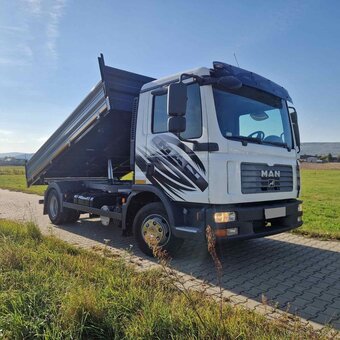 MAN TGL 12.240 Trojstranný sklápač S3 - 2