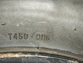 Zimné pneumatiky a plechové disky 215/60 R16 - 2