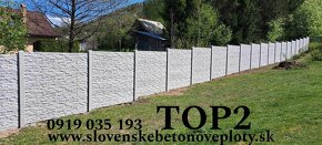 Betónové ploty na kľúč LUČENEC, DETVA, ZVOLEN, LEVICE - 2