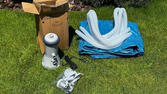 Bazen Intex 4,57 x 1,22 m + kartusova filtracia + podlozka - 2