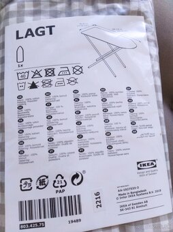 Predam navlek na zehliacu dosku Lagt Ikea - 2