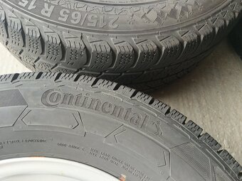 15"Zimné kolesá Ford Transit Custom 5x160 215/65 R15 C - 2