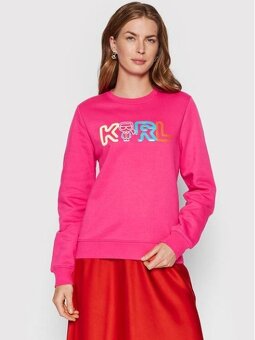 KARL LAGERFELD original krasna,kvalitna,moderna L/XL - 2