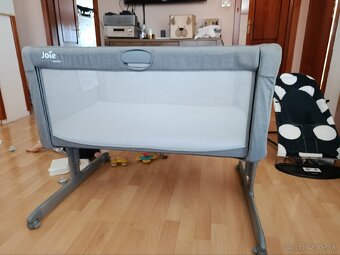 Prístavná postieľka Joie roomie gray flannel - 2