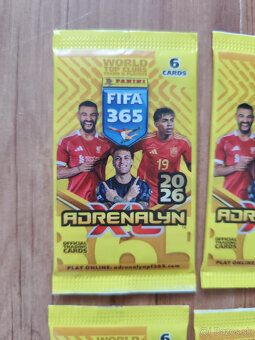 Futbalové kartičky Adrenalyn - Fifa 365 2026 - Balíčky - 2