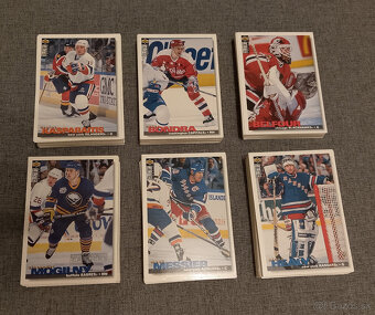 Hokejové kartičky NHL - 90´r. - 2