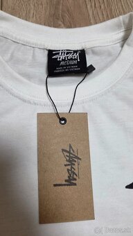 Stüssy Fuzzy Dice Tee white/purple - 2