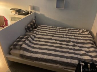 Posteľ Ikea MALM + 2 matrace - 2