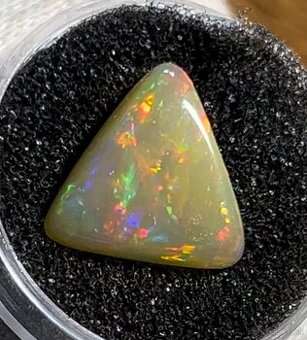 Výbrus kabošon Drahý opál Etiópia Mineral drahokam - 2