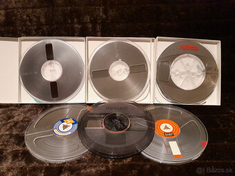 Sada magnetofónových kotúčov 18cm - 6ks - 2