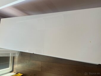 Písací stol ALEX biela, 132x58 cm - 2