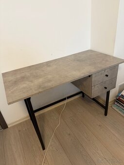 Písací stôl 120 x 60 cm - 2