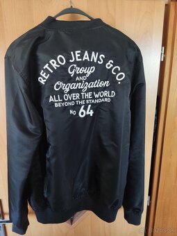 Retro Jeans Bomber Jacket - 2