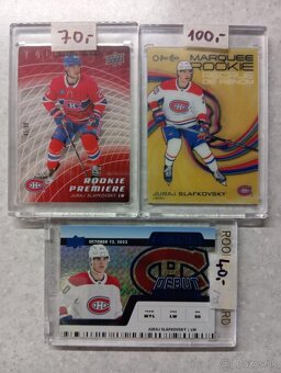 Juraj Slafkovský - hokejové karty NHL - 2