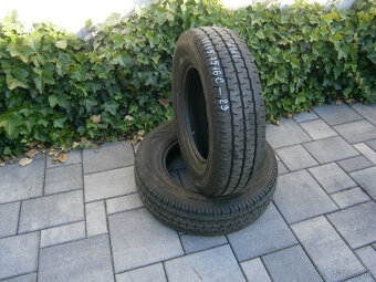 Predám 2x letné pneu OVATION 215/75 R16C 116/114R - 2