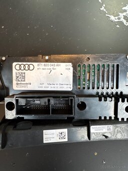 Predám panel na klímu pre Audi a4 b8 2009 - 2