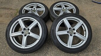 Alu kola 19" Proline 5x112 + zimní pneu Nexen 245/ - 2