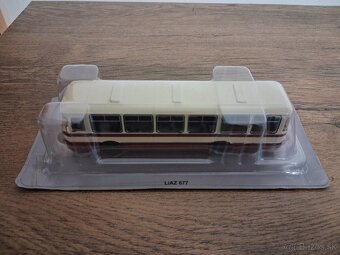 Modely LAZ 695E, LiAZ 677, 1:72 autobusy DeAgostini - 2