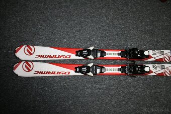 lyže Dynamic 110 cm , lyžiarky salomon - 2