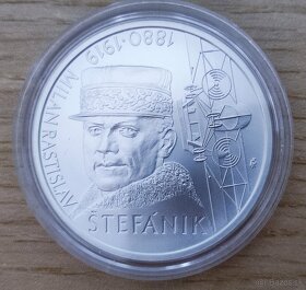 Predám 10 eur Slovensko 2019 - M. R. Štefánik BK - 2