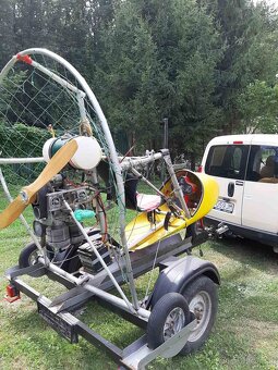 Paragliding + vozík + padák + prilba - 2