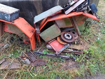 Blatníky na malotraktor - 2