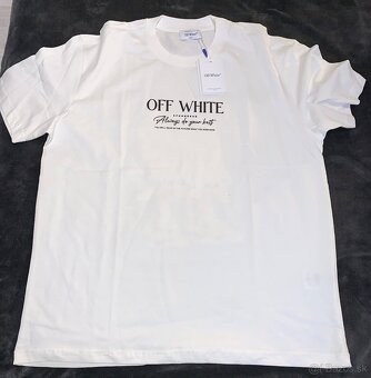 Predám pánske tričko OF White - 2