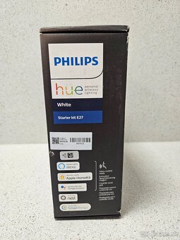 Philips Hue White 9,5 W 1100 E27 malý starter kit - 2