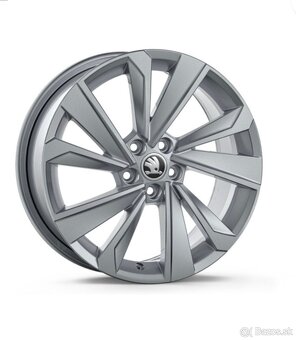 Alu disky 5x100 r17 škoda fabia Rapid Scala Kamiq T-Cross - 2