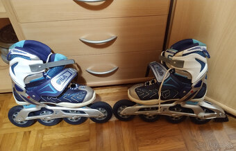 Dámske kolieskové korčule FILA PLUME X WRAP 90 LADY - 2
