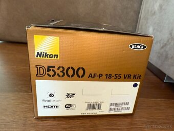 Digitálny fotoaparát Nikon D5300 + objektív AF-P18-55 Kit - 2