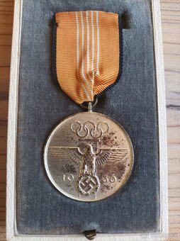 Německé vyznamenanie olympijské hry 1936 v Berlíně - 2